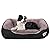 CLOUDZONE Dog Bed Machine Washable Rectangle Breathable Soft Cotton with Nonskid Bottom Extra Large Pet Bed for Medium and Large Dogs or Multiple
