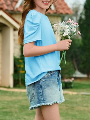 Image of Imily Bela Kids Girls Puff Short Sleeve T Shirts 5-14 Years
