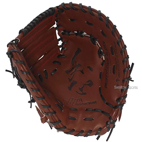 ハタケヤマ 硬式ファーストミット 一般 ファースト 一塁手用 坂口モデル PBW-F42eb HATAKEYAMA エコロジーブラウン 左投用(RH) 2枚目