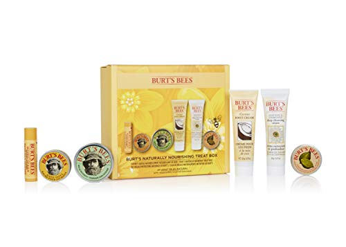 Burt's Bees Naturally Nourishing Treat Box Moisturising 6 Piece Gift Set, 0.15 kg