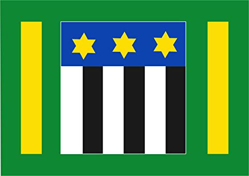 Drapeau Kortgene grand format paysage pour mât extérieur