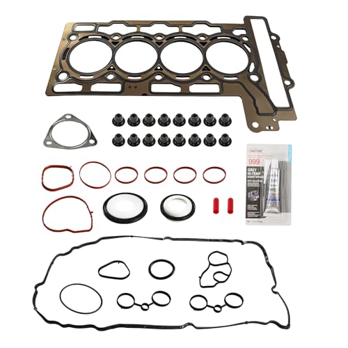 Image of KAX Engine Cylinder Head Gasket Set Compatible with Mini Cooper 2007 2008 2009 2010 2011 2012, Head Gasket Kit, OE# 9815416 IM