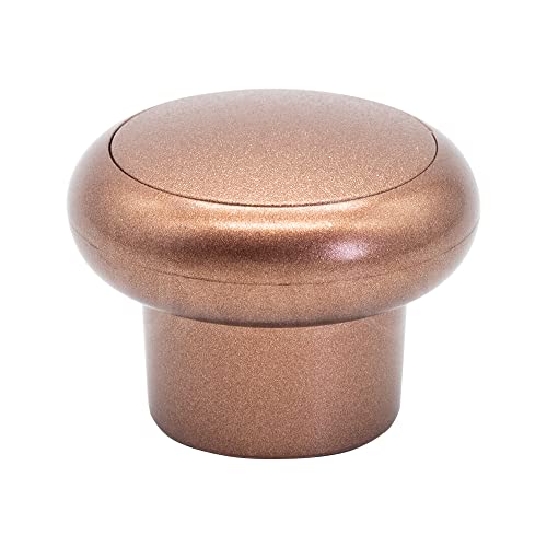 Kit 2 Peças Puxador Furo Único 84 Cobre Para Móveis Armário