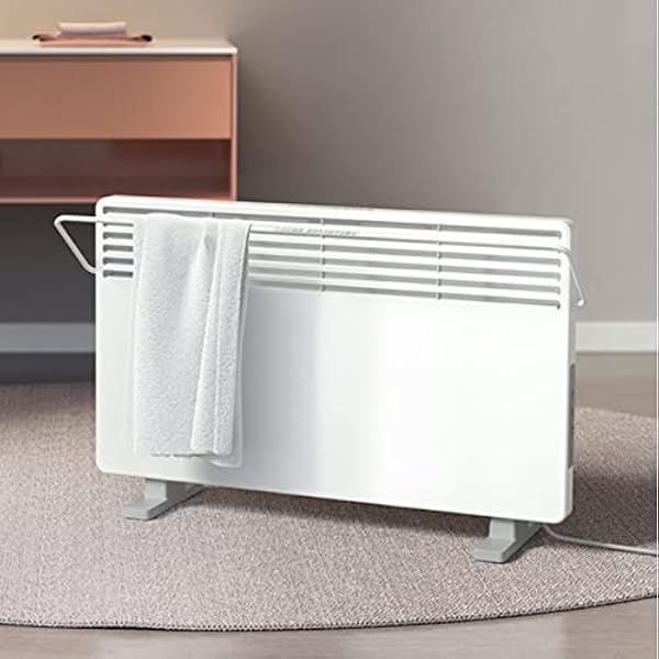 riscaldamento Riscaldamento intelligente a temperatura costante Riscaldamento del radiatore a convettore con termostato regolabile 6 impostazioni di calore regolabili - Radiatore senza olio (2200W)