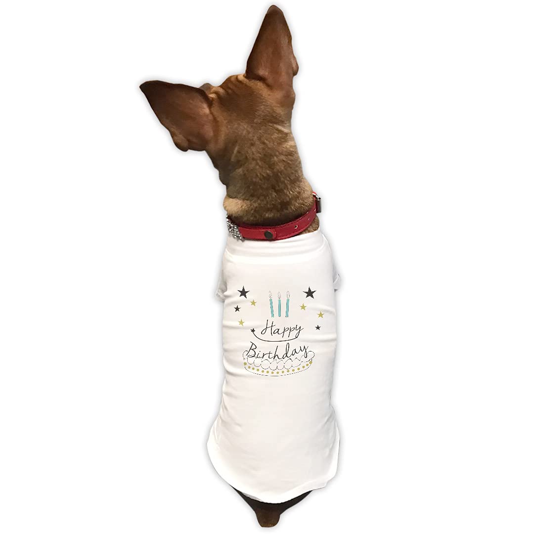 Amazon.co.jp: 犬服 Tシャツ XSサイズ 小型犬用 袖あり 半袖 ホワイト