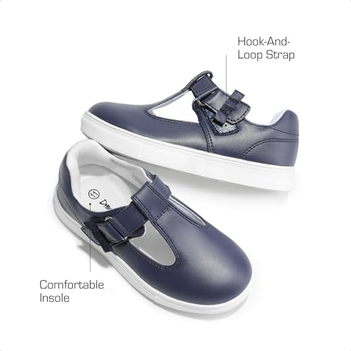 DREAM PAIRS Girls Mary Jane Toddler School Shoes,Navy,8 Toddler - image 6