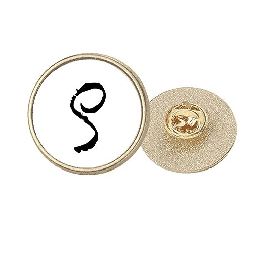 Broche Rho en métal doré pour sublimer vos vestes et manteaux