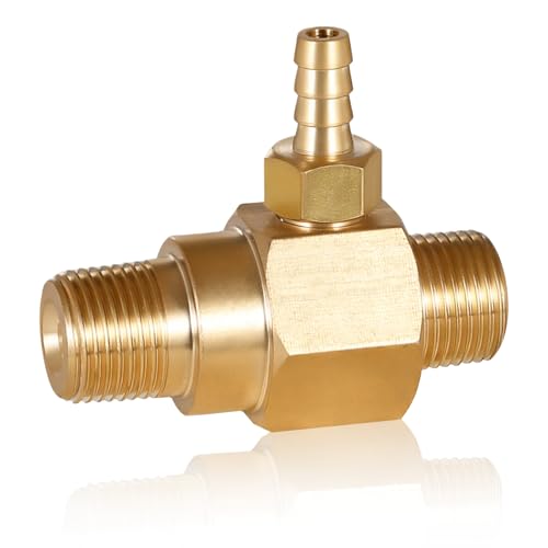 3-5 Gpm Chemical Injector 100775 for General Pump Pressure Washer Power Washer Downstream Injector Soap Injector 3/8 Quick Connect High Draw (20%) 4500 PSI
