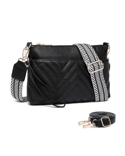 Petit sac à bandoulière pour femme idéal pour voyager léger en ville avec ses cartes