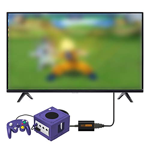 Gecheer Adaptador de conversão de alta definição totalmente digital Conversor HDTV para máquina de j