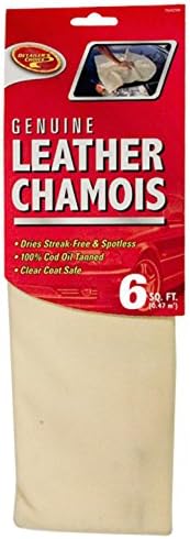 Detailer's Choice 10X02600 Genuine Leather Chamois - 6-Square Feet