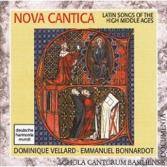 Nova Cantica / Latin Songs of Middle Ages [Audio CD] Vellard and Bonnardot