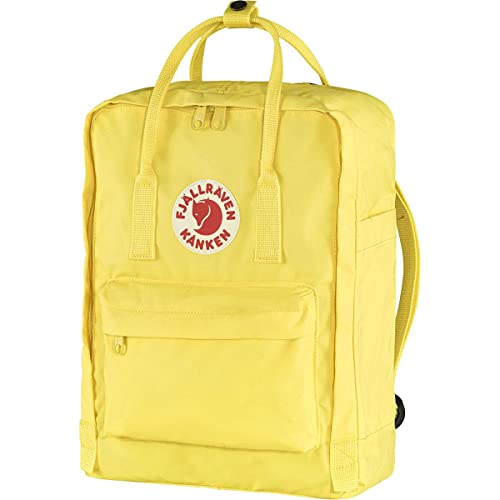 Fjallraven Women's Kanken Backpack, Corn, Yellow, One Size