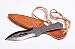 Toferner Hand Forged Knife- Brown - Marksmanship- Sports- Hand Made Genuine Leather Case- Polished & Hardened Blade - Vintage-Great Gift Idea You can wear This Knife on yo