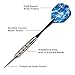 Viper by GLD Products Silver Thunder Steel Tip Darts, 22 Grams,Black,22-0522-22