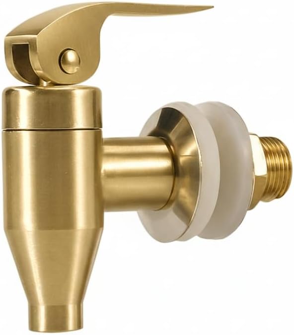 Homoyoyo Juice Dispenser Spigot Copper Beverage Dispenser Faucet Cooler Tap for Smooth Flow for Parties and Events Reliable Replacement for Water Jugs