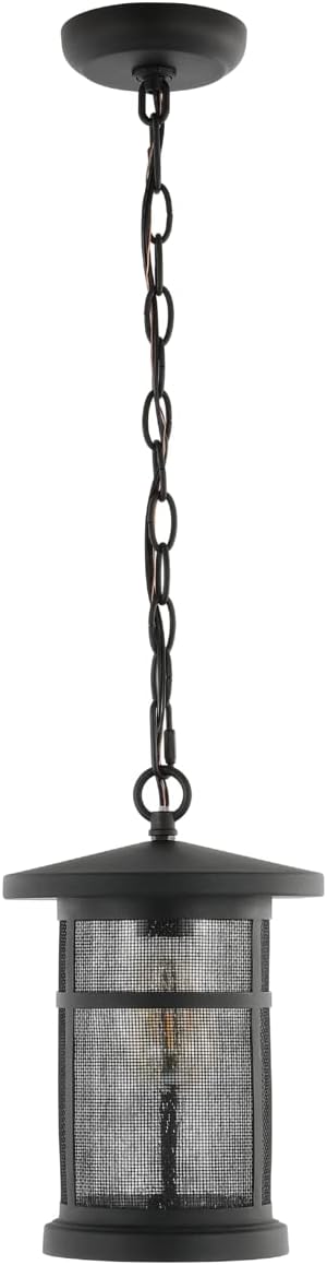 SAFAVIEH PLT4003A Lighting Taylen Rectangle Wall (LED Bulb Included) Outdoor Lantern, Orb
