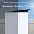 6 x 4 FT Outdoor Storage Shed, Metal Garden Tool Shed with Slooping Roof, Lockable Doors and Aluminum Frames, Easy to Assemble for Garden, Patio, Lawn, White
