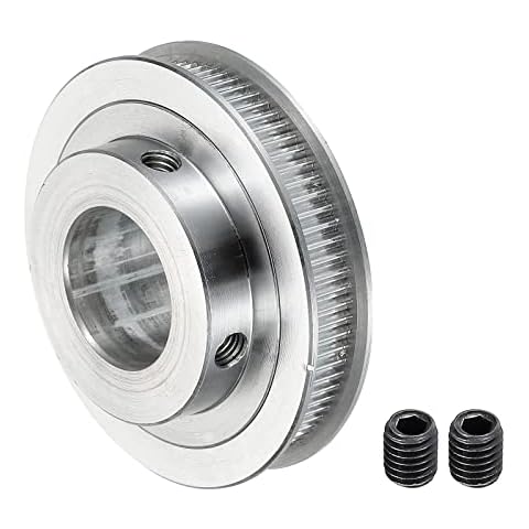 Sourcing Map 80 Teeth Aluminium Timing Pulley Cover