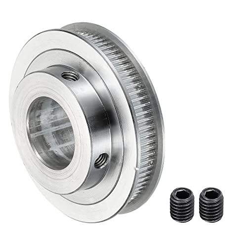 Poulie synchrone courroie CNC aluminium 80 dents 20 mm vis M5 pour guidage mécanique pas à pas