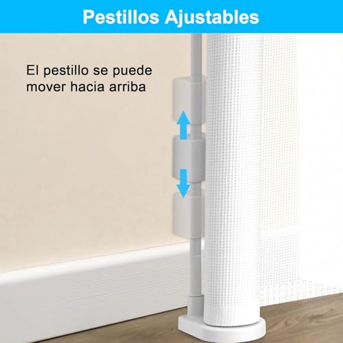 Variante de Wodondog barrera puerta extensible 0-150 cm retráctil