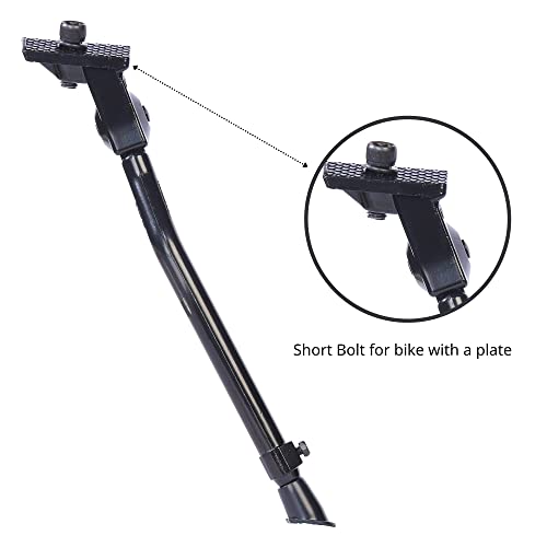 N+1 Bike Kickstand -Adjustable Aluminum Alloy Center Mount Bike Kickstand For 20"-28" Inch Mountain Bikes, Road Bikes, Bmx, Mtb, And Kids’ Bicycles #TOP4