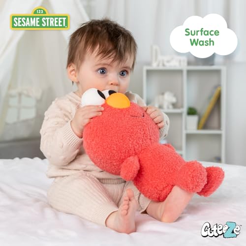 Image of Kids Preferred Sesame Street Elmo Baby's First Plush Stuffed Animal for Babies and Infants - 12 Inch Plush