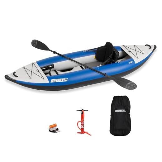 Sea Eagle 300x Inflatable Explorer Kayak Pro Carbon Package