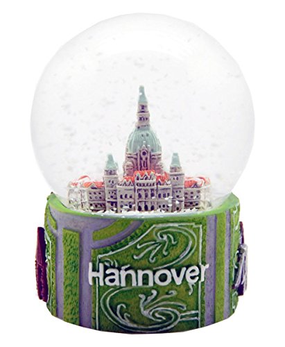 30024 Bola de nieve Souvenir Alemania Hannover Ayuntamiento Cover