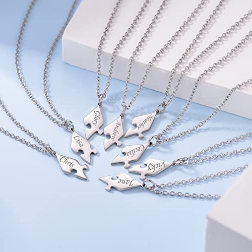U7-Heart-or-Puzzle-Piece-Best-Friend-Necklaces-for-2-8-Stainless-Steel-18K-Gold-Plated-BFF-Forever-Friendship-Necklace-Gift-for-Men-Women