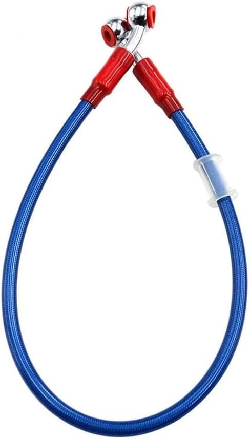 Motorbike Hoses for Brake Line Cable Clutch Oil Hoses Tube Pipe Universal Motorcycle Dirt Bike Braided Steel Reinforce 50cm 60cm 65cm