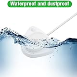 KingYH Electric Toothbrush Charger Electric Toothbrush Holder Base Stand with 2 Toothbrushes Protective Cap Toothbrush Charging Station Compatible Oral B Genius X iO2 iO3 iO4 iO5 iO6 Vitality Pro 3 - Image 4