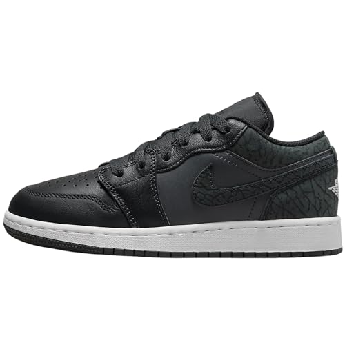 Jordan Youth Air 1 Gs Black Elephant - Off Noir/White/Black/Black - Size 5.5Y