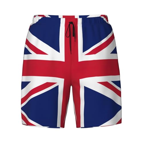 Short de bain drapeau britannique anti-irritation léger et fluide
