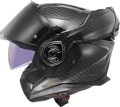 Miniatura 3 de Ls2, Casco De Moto Modular Advant X Carbon Gloss Carbon, M