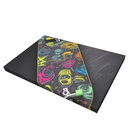 Impression sur toile graffiti affiche décoration murale chic