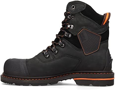Hoss Men's, Range 6in Comp Toe Waterproof Work Boot Black 11 EE | Image 3