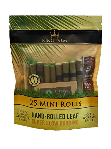 King Palm Mini Size Natural Pre Wrap Palm Leafs