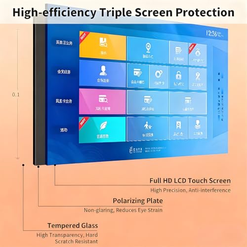 LYAYYDS Touch Screen Kiosk 21.5/32 Inch, LCD Advertising Display 1920x1080 HD IPS Digital Signage Display, Floor Standing Interactive Kiosk for Retail/Lobby 32 - Thumbnail 5