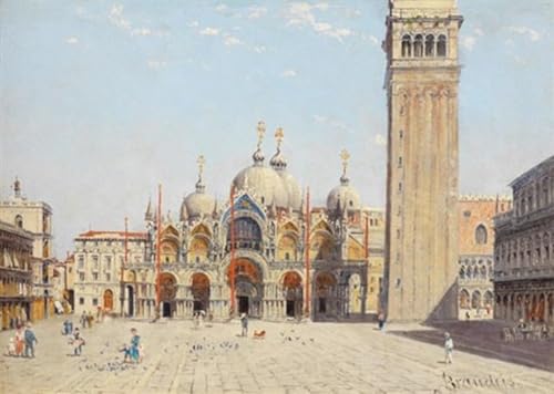 Impression Tableaux Graffiti Art Venise d'Antonietta Brandeis sur toile haut de gamme