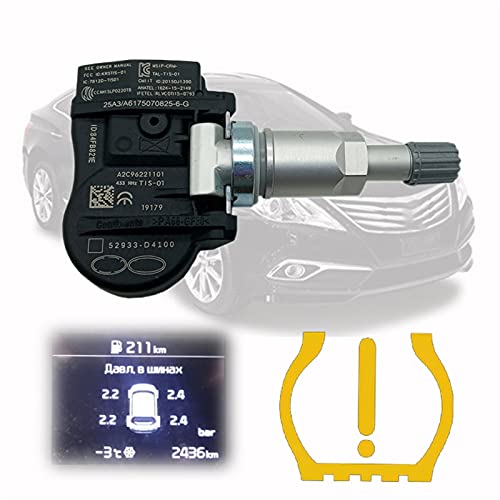 Capteur TPMS 52933-D9100 de pression pneu pour Kia i30 Fastback 2019