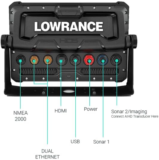 Lowrance HDS PRO 12" Fish Finder/Chart Plotter No Transducer Smartphone Integration