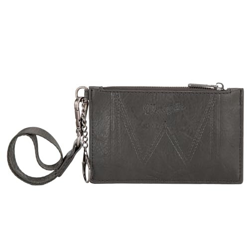 Image of Montana West X Wrangler Card Holder RFID Credit Card Holder for Women Small Card Wallet Keychain Wallet with Wristlet Strap