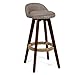 XIAOJUAN BARSTOLS Krzesło Fourrest Bar Krzesełko Barstools Stołek podnóży Stołek z oparciem Obwodziejki Pościel Krzesła Krzesła do kuchni |Pub |.Café barstools z drewnianymi nogami max.Załaduj 150 kg