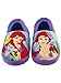 Disney Princess Ariel The Little Mermaid Girls Toddler Plush Aline Slippers (11-12 M US Little Kid, Violet)