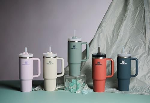 Image of STANLEY Quencher H2.0 Tumbler with Handle and Straw 30 oz | Flowstate 3-Position Lid | Cup Holder Compatible for Travel | Insulated Stainless Steel Cup | BPA-Free | Orchid