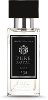 Perfume Pure Royal 334 Masculino 50 ml – Fragancia Cítrica Amaderada con Pomelo, Pimienta Negra, Cedro y Vetiver – Alta Concentración 20% – Fresca y Elegante