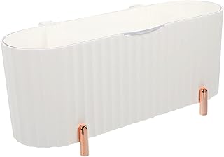 Cabilock Cosmetic Storage Box Lidded Cotton S...