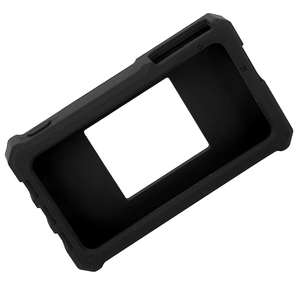 Oumefar Soft Silicone Oscilloscope Case Oscilloscope Protective Cover Case Protector Accessories Fit for DS212 Oscilloscope(Black)