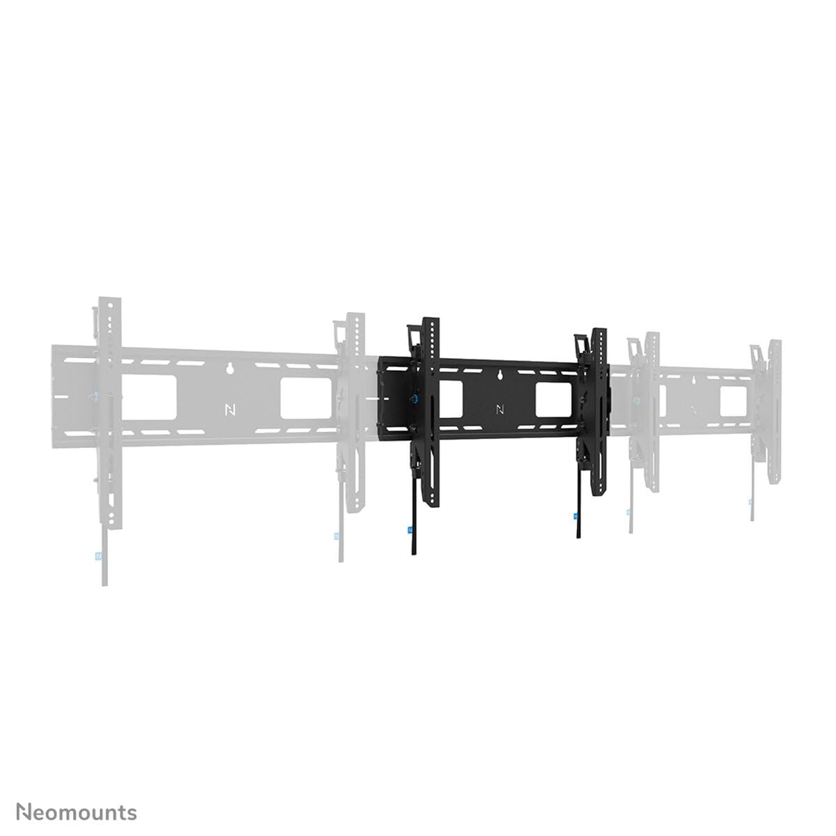 NewStar fpma-d1310silver-b supporto per schermo piatto - Supporto bilanciere Pannello piatto per ufficio